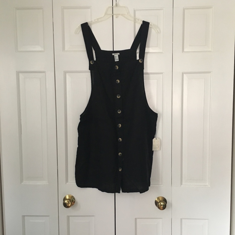 Black Overall Dress/Jumper